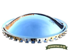 CHROME BABY MOON STEEL HUBCAPS